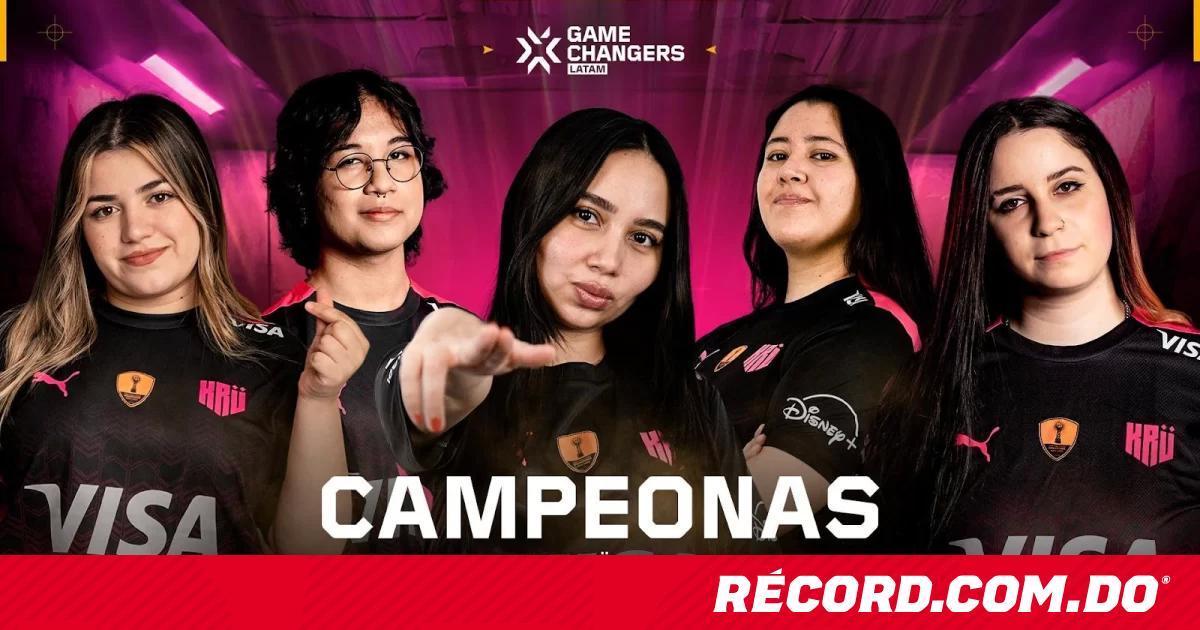 VISA KRÜ BLAZE se corona campeón de la final regional de VALORANT Game Changers en el AGS VISA