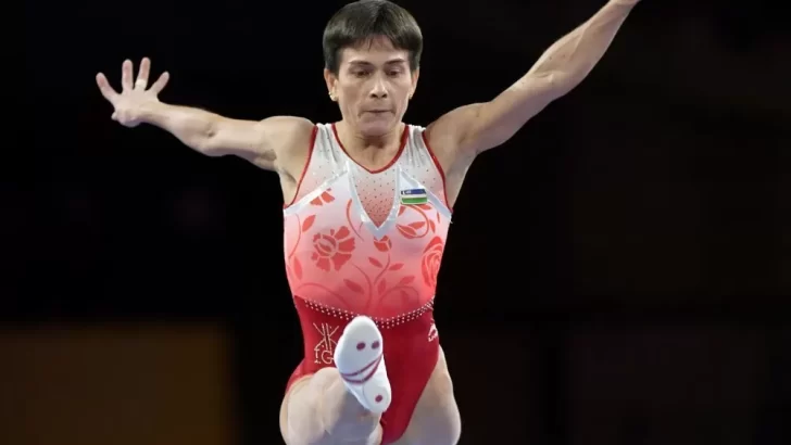 A sus 46 años, Oksana Chusovitina compite en sus octavos Juegos Olímpicos