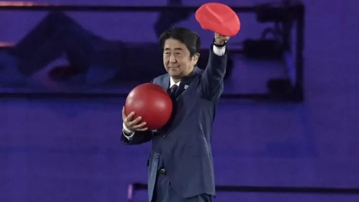 El día que Shinzo Abe fue Mario Bros