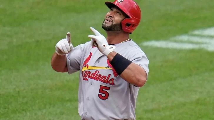 Albert Pujols podría jugar este sábado su último partido