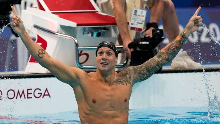 Caeleb Dressel gana en los 100 metros libres y salda una cuenta pendiente