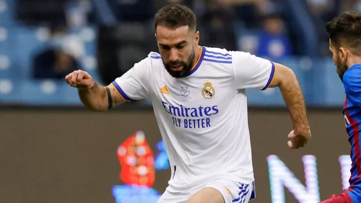 El Real Madrid anunció que Dani Carvajal superó el covid-19