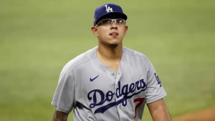 ¡Amargo! El debut de Julio Urías con los Dodgers en 2022