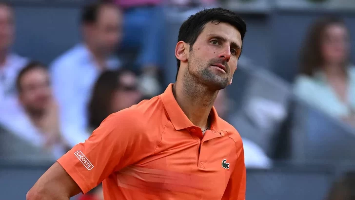 Luego de tres años, Djokovic volvió a jugar en Estados Unidos y perdió