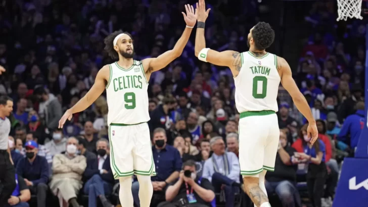 Los Sixers son humillados por Boston Celtics