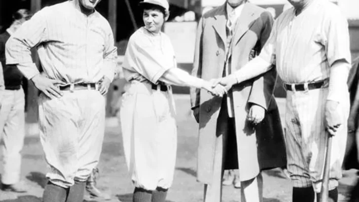 La mujer que enfrentó a los Yankees: ponchó a Babe Ruth y Lou Gehrig