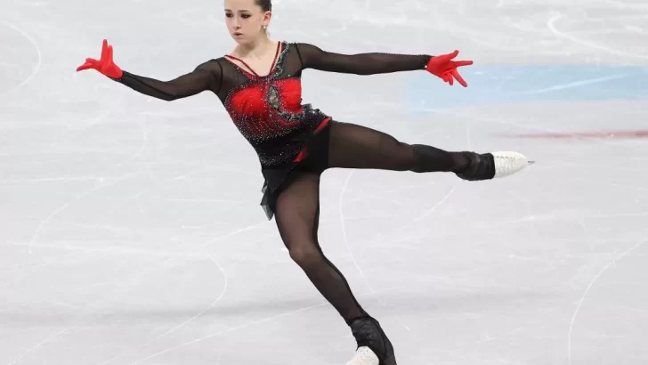 Patinadora rusa dio positivo por dopaje antes de ganar el oro en los Juegos de Invierno