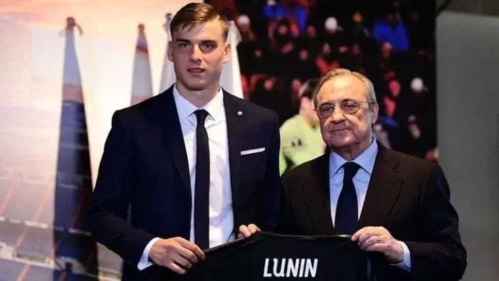 Real Madrid solidario con Andriy Lunin por crisis en Ucrania