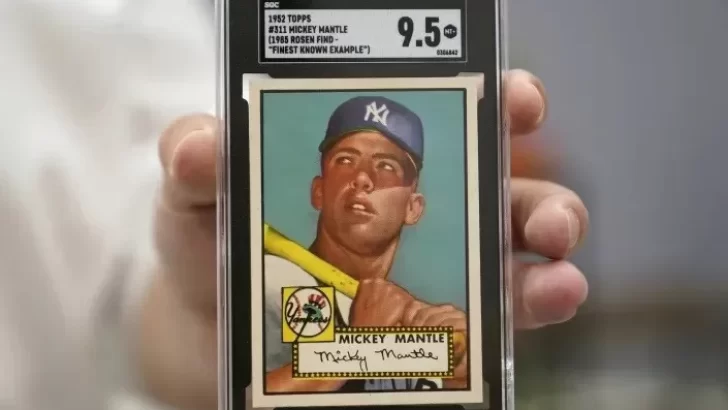 Vacílate por cuánto se puede vender esta tarjeta de Mickey Mantle