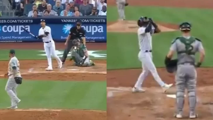 ¡Le dijo que no! Marwin González descargó todo su poder en el Yankee Stadium