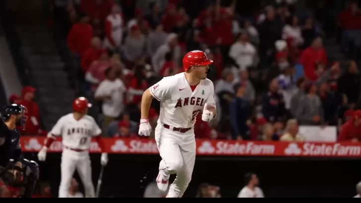 ¡Máximo jonronero! Otro hito para la carrera de Mike Trout