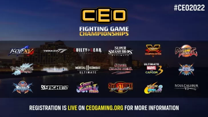 El CEO 2022 Fighting Game Championships se realizará este fin de semana