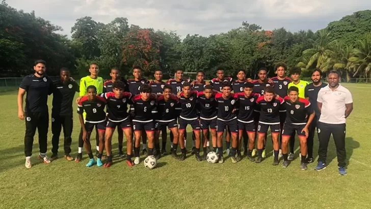 Sedofutbol Sub17 masculina con todo para el Clasificatorio Concacaf