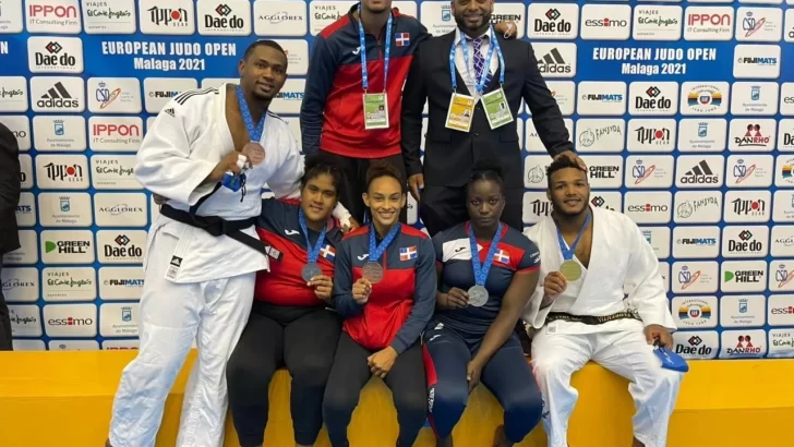 Selección dominicana de judo brilló en Europa