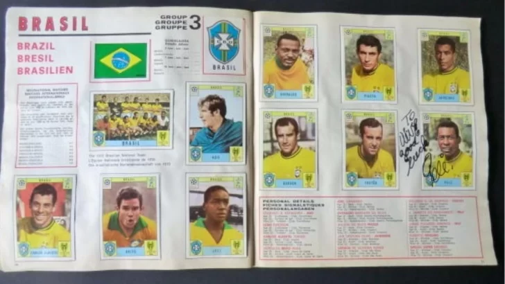 El álbum Panini más caro del mundo costó 13 mil dólares en una subasta