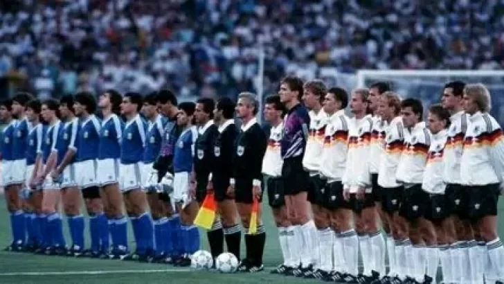 La venganza alemana en el Mundial de 1990