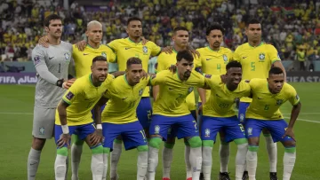 Selección de Brasil afectada por infección viral