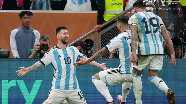 ¡Argentina es campeona del mundo!