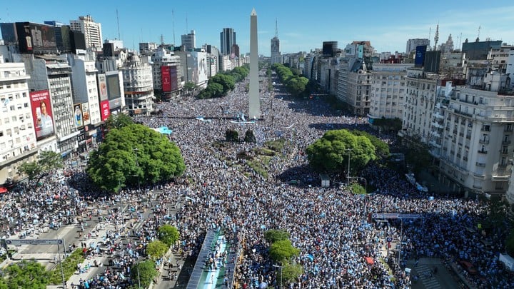 Argentina se prepara para recibir a los campeones con una multitud