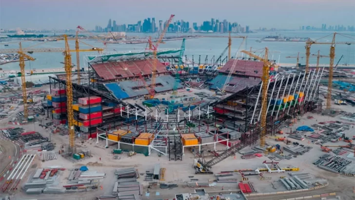 El Mundial no terminó y ya hay un estadio en Qatar que no existe más