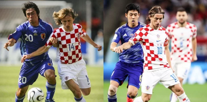 Luka Modric: sobreviviente del último Japón-Croacia en un Mundial