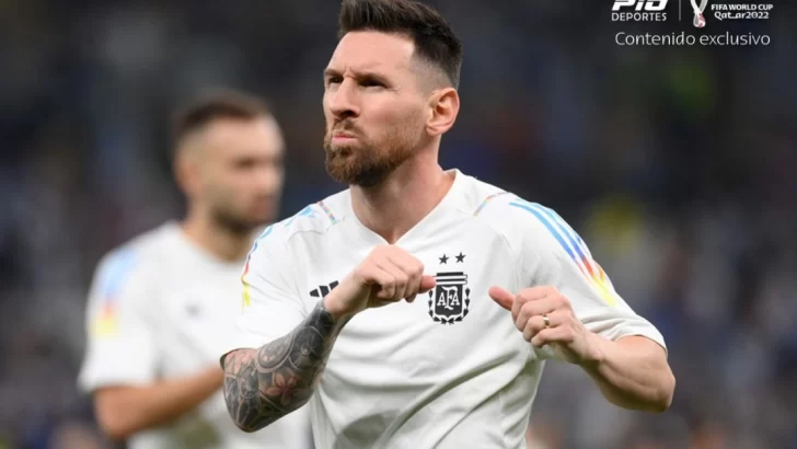 El récord que romperá Messi en la final del Mundial de Qatar 2022