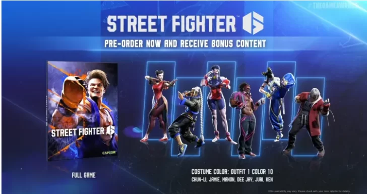Confirman salida de Street Fighter 6 en junio