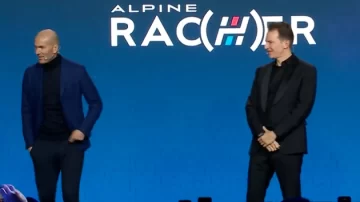 Zidane y Alpine hacen de la escudería un producto cien por cien francés