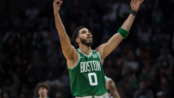 Los Celtics llegan a las 40 victorias con un histórico Jayson Tatum