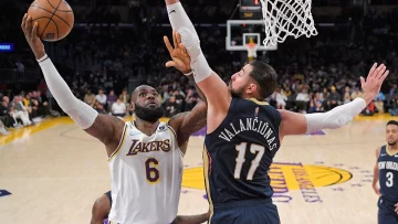 Los Ángeles Lakers vs. New Orleans Pelicans: predicciones, favoritos y cuánto pagan en las casas de apuestas