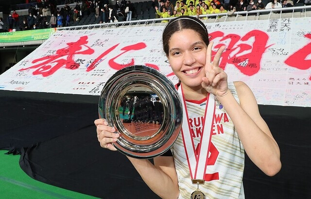Dominicana gana el MVP en voleibol de Japón