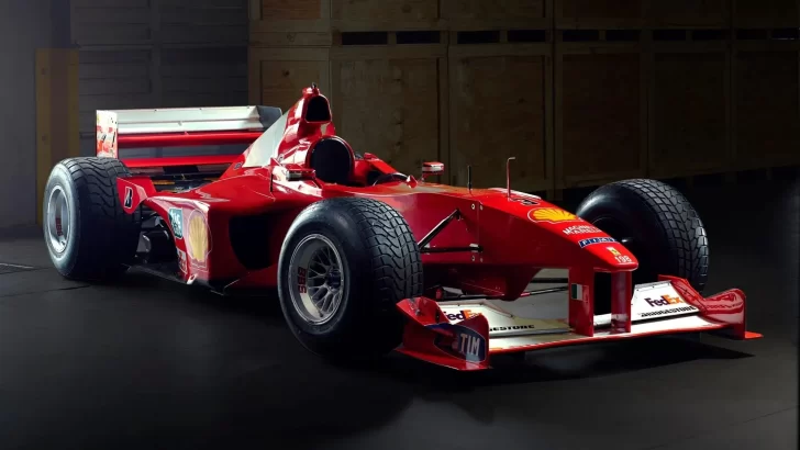 Subastan una Ferrari campeona con Schumacher
