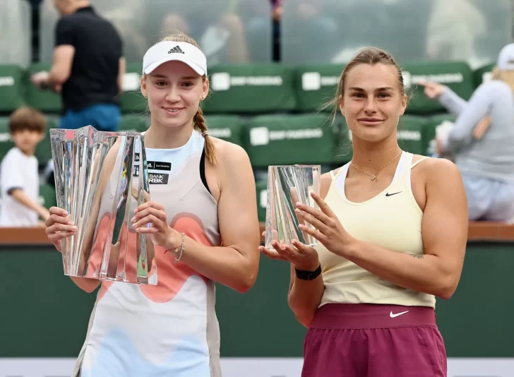 Rybakina y Sabalenka, la nueva rivalidad del tenis femenino