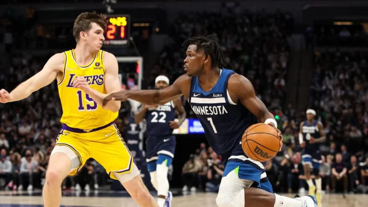 Minnesota Timberwolves vs. Los Ángeles Lakers: predicciones, favoritos y cuánto pagan en las casas de apuestas