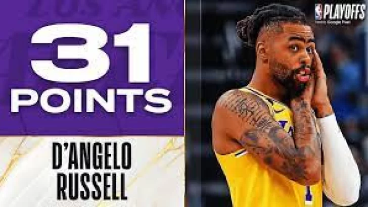 D’Angelo Russell con 31 puntos en la serie ganada para los Lakers | Abril 28, 2023