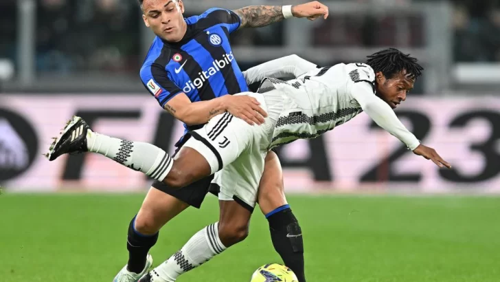 Juventus e Inter empatan y dejan abierta las semis de Coppa Italia
