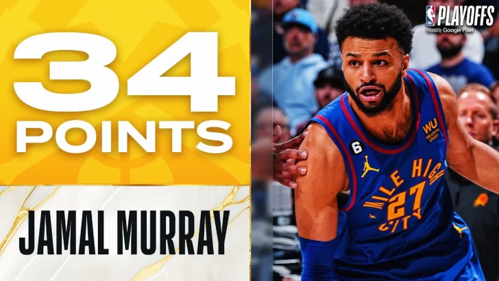 Juego 1 de semifinales: Jamal Murray da victoria a Nuggets con 34 puntos | Abril 29, 2023
