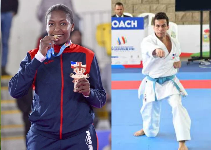 Pamela Rodríguez y Larry Aracena con medallas en Panamericano de karate en Costa Rica