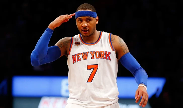 Honor a quien honor merece: Knicks deben exaltar el 7 de Carmelo Anthony
