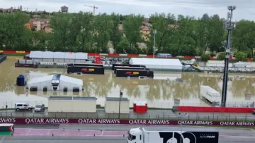 Se cancela el Gran Premio de Imola por graves inundaciones