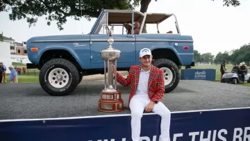 Un golfista ganó la Ford Bronco más exclusiva del mundo