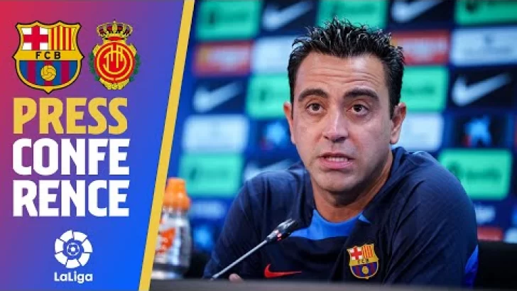 En vivo: Xavi en conferencia de prensa Barcelona vs Mallorca