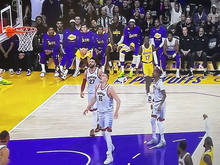 En vivo: transmisión de Denver vs Lakers NBA Juego 4