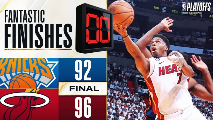 ¡Final salvaje! Knicks vs Heat a 2:42 del final | 12 de mayo de 2023