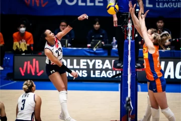 ¡Arriba Dominicana! Reinas del Caribe sacan la casta para vencer a Países Bajos en la Liga de Naciones de Voleibol