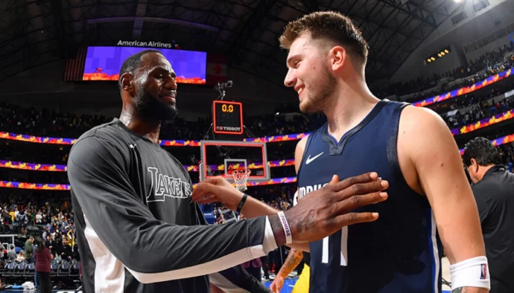 Si LeBron James llega a los Dallas Mavericks, ¿Qué pasaría con Luka Doncic?