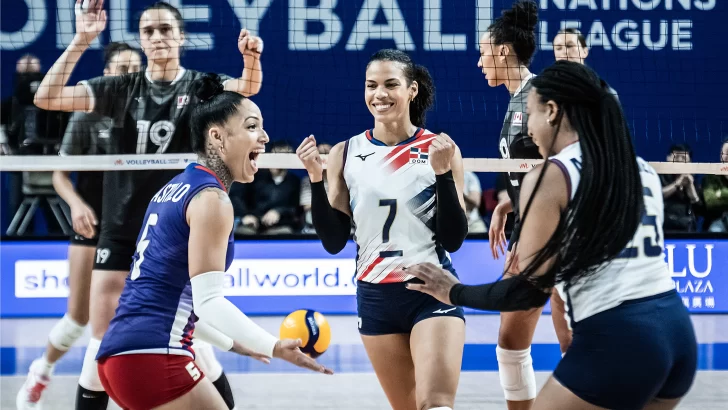 ¡Arde Hong Kong! Reinas del Caribe vuelven a la senda del triunfo en la Liga de Naciones de Voleibol