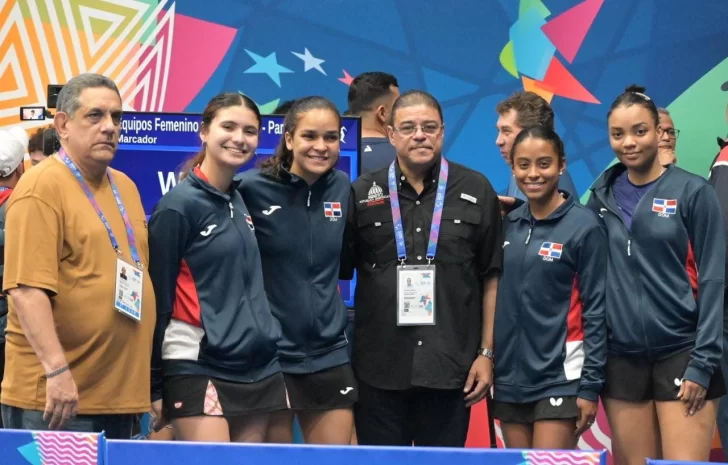 ¡Llegó la primera! El tenis de mesa femenino inaugura el medallero para Dominicana en los Juegos Centroamericanos