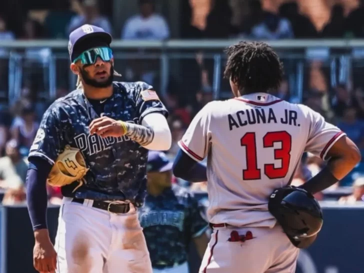 Fernando Tatis Jr y Ronald Acuña Jr en una interesante comparación defensiva en 2023