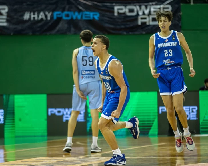 FIBA Américas: Germán y Morillo sobresalen en triunfo de Dominicana ante Uruguay en U16